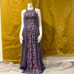 paisley stretchy multicolor dress